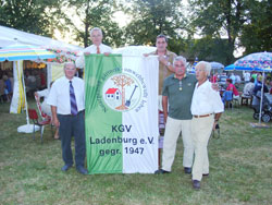Vereinsfahne Ladenburg